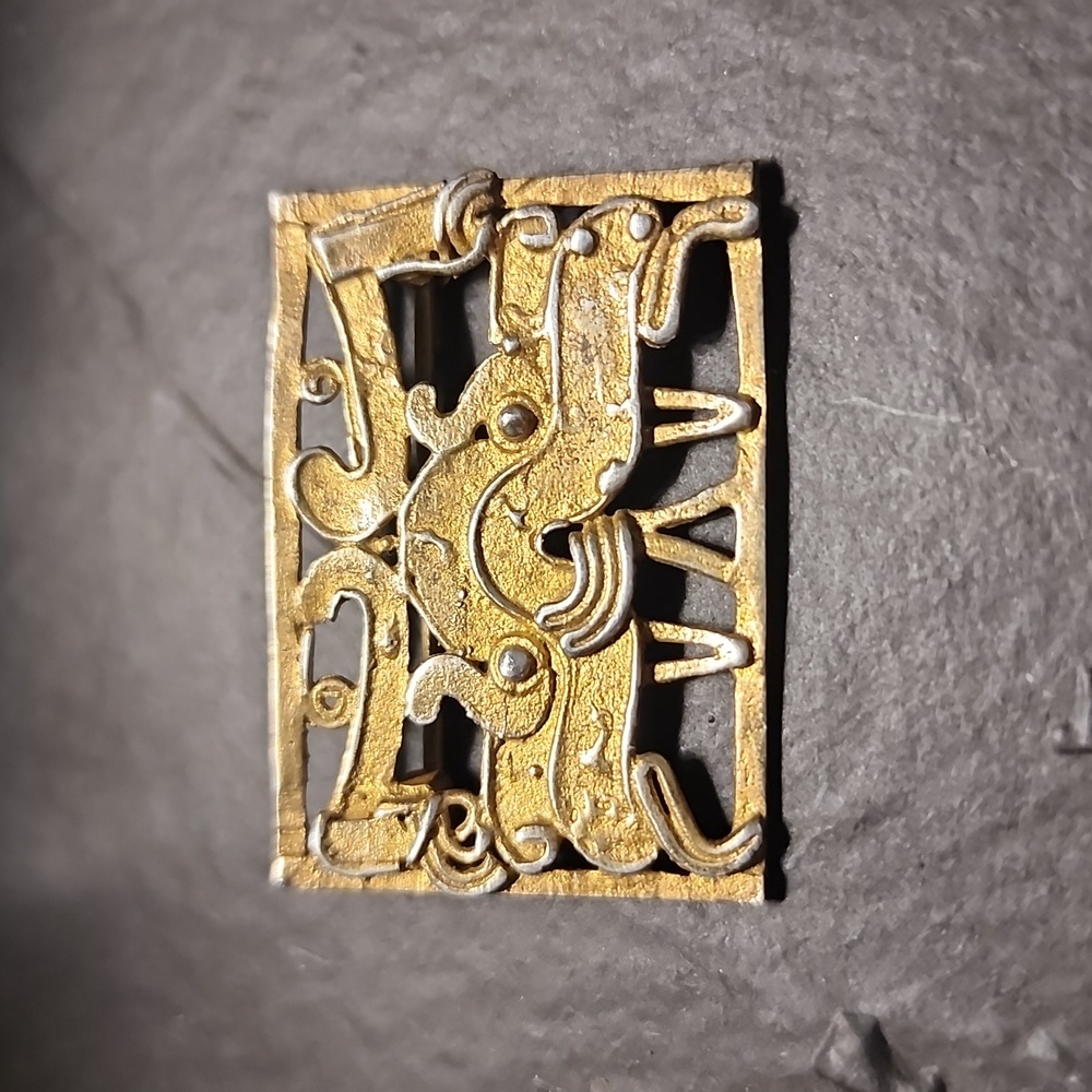 925 silver vintage brooch pin